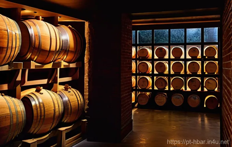 홈바텐더 숙성 칵테일 - **Prompt 1: The Alchemist's Study**
    "A cozy and sophisticated home bar setting, with a male or f...