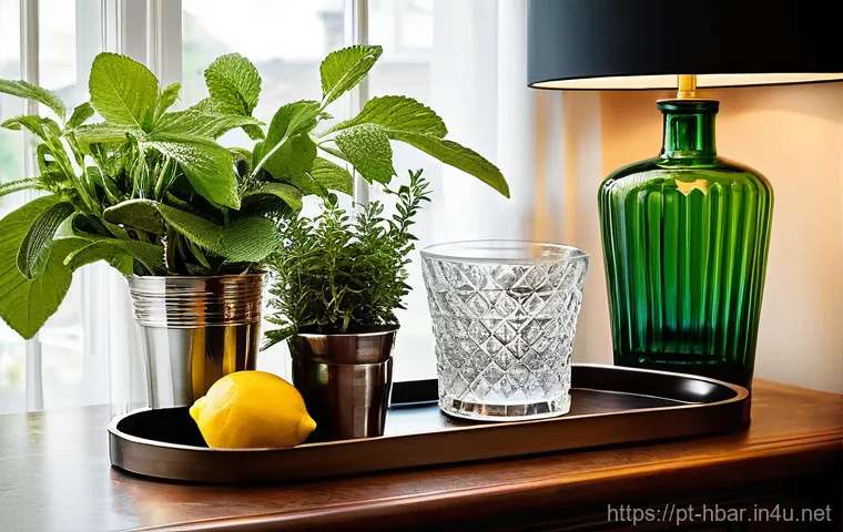 홈바텐더 DIY 홈바 프로젝트 - **Prompt 1: "A sophisticated and inviting home bar setup in a cozy living room corner. The focal poi...